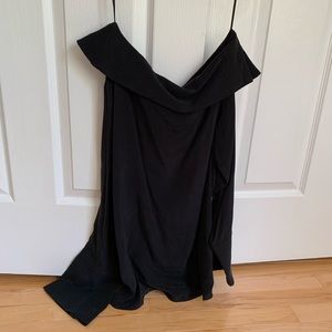H&M Off-shoulder Long-sleeve Blouse